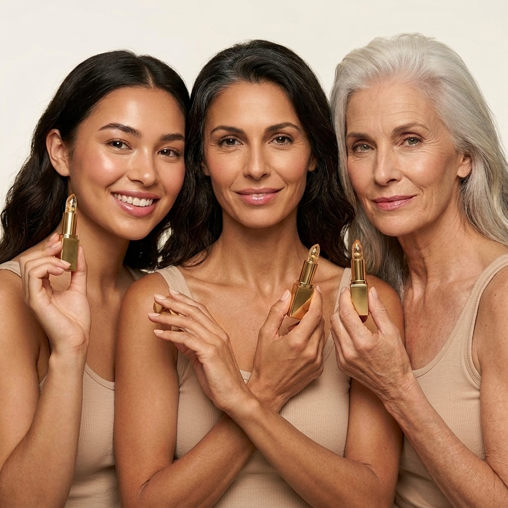 Nuancia La Reveladora — Labial Adaptativo con Oro 24K