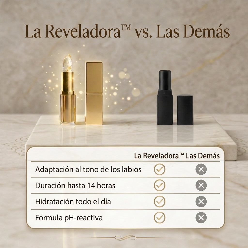 Nuancia La Reveladora — Labial Adaptativo con Oro 24K